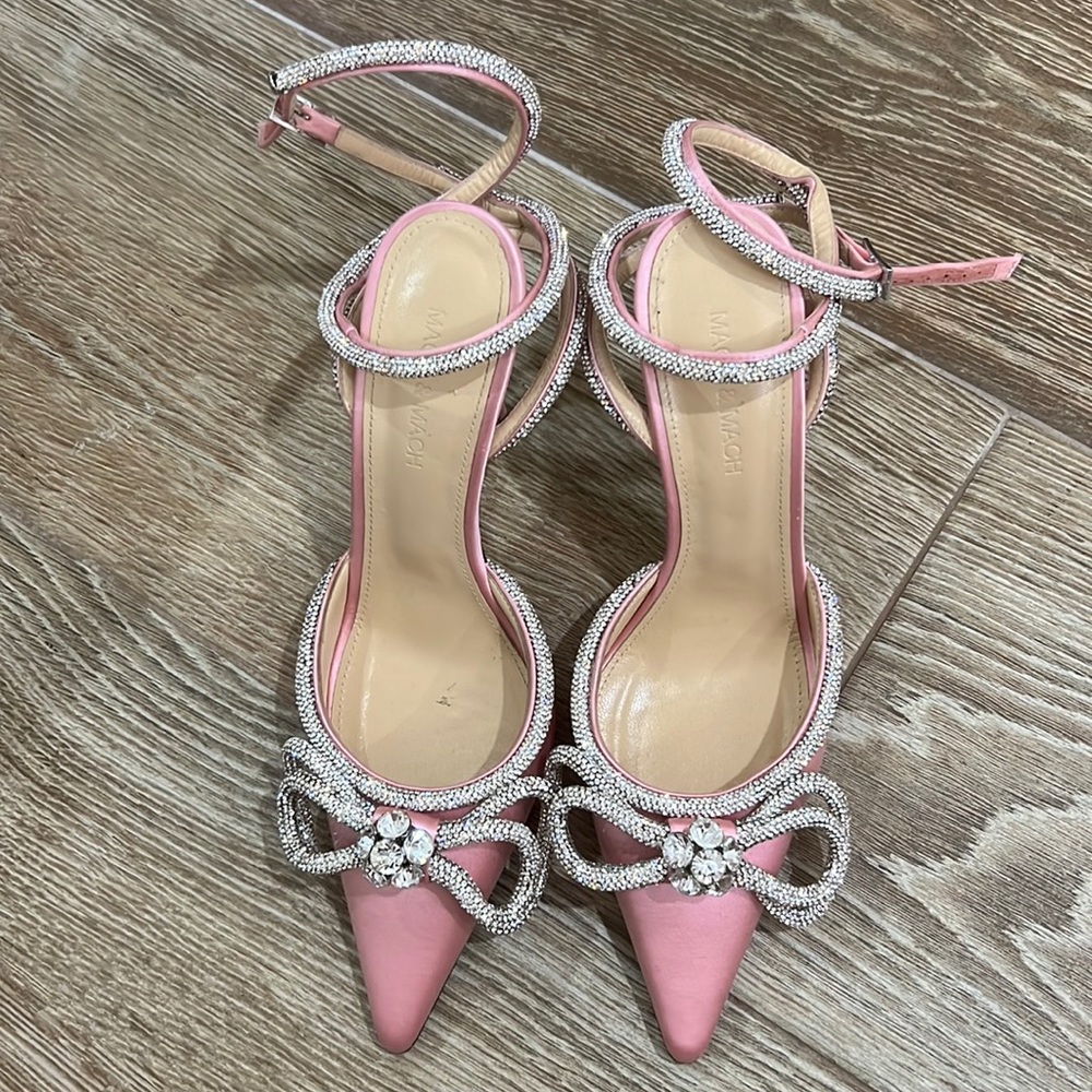 Mach and Mach pink heels